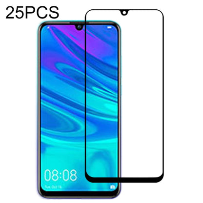 25-pack tempered glass screen protector film for smartphone display, full-screen coverage