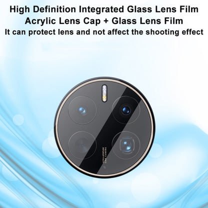 Integrated clear lens film protector covering rear camera lens area