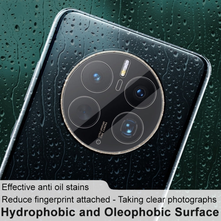 Phone camera lens glass film on rear lenses with clear hydrophobic protection
