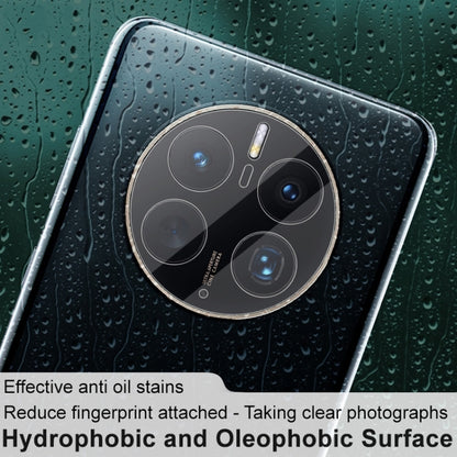 Phone camera lens glass film on rear lenses with clear hydrophobic protection