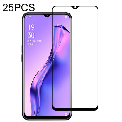 25-pack full screen tempered glass screen protector for a smartphone, 2.5D curved edge
