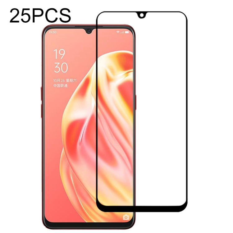 25-pack tempered glass screen protector for smartphone with full-screen coverage