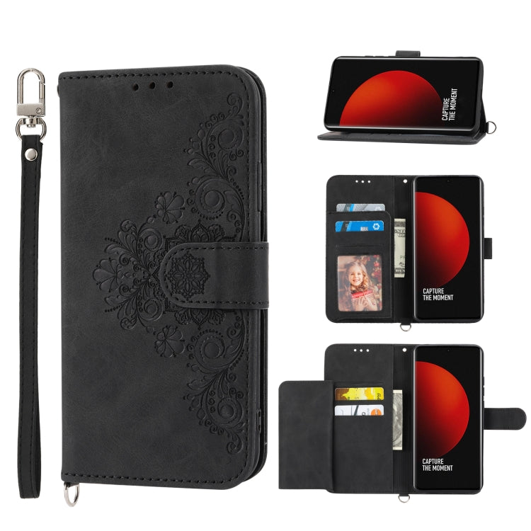 Skin-feel Flowers Embossed Wallet Leather Phone Case, For Xiaomi Redmi Note 11 Pro, For Xiaomi Redmi Note 11 5G, For Xiaomi Redmi Note 11S, For Xiaomi Redmi 10C, For Xiaomi Redmi 10 5G, For Xiaomi 12 Ultra, For Xiaomi 12 / 12X                          ...