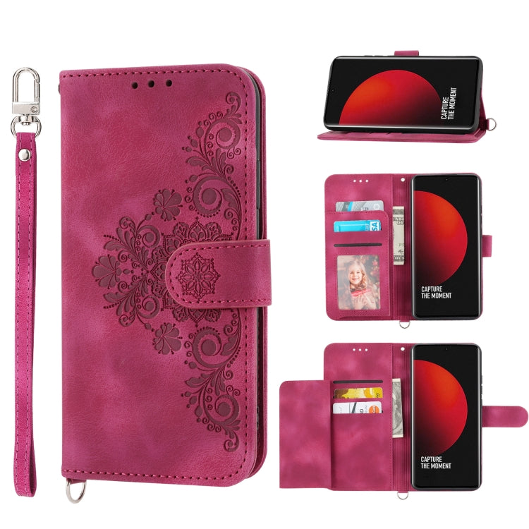Skin-feel Flowers Embossed Wallet Leather Phone Case, For Xiaomi Redmi Note 11 Pro, For Xiaomi Redmi Note 11 5G, For Xiaomi Redmi Note 11S, For Xiaomi Redmi 10C, For Xiaomi Redmi 10 5G, For Xiaomi 12 Ultra, For Xiaomi 12 / 12X                          ...