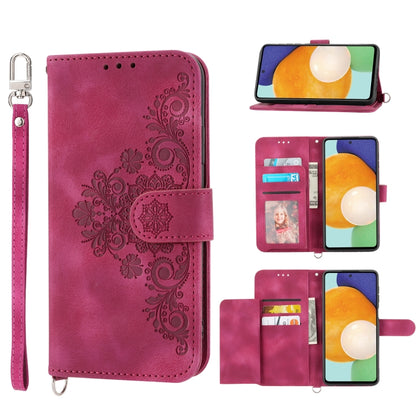 Skin-feel Flowers Embossed Wallet Leather Phone Case, For Xiaomi Redmi Note 11 Pro, For Xiaomi Redmi Note 11 5G, For Xiaomi Redmi Note 11S, For Xiaomi Redmi 10C, For Xiaomi Redmi 10 5G, For Xiaomi 12 Ultra, For Xiaomi 12 / 12X                          ...