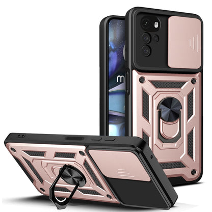 Sliding Camera Cover TPU+PC Phone Case, For Motorola Moto G22