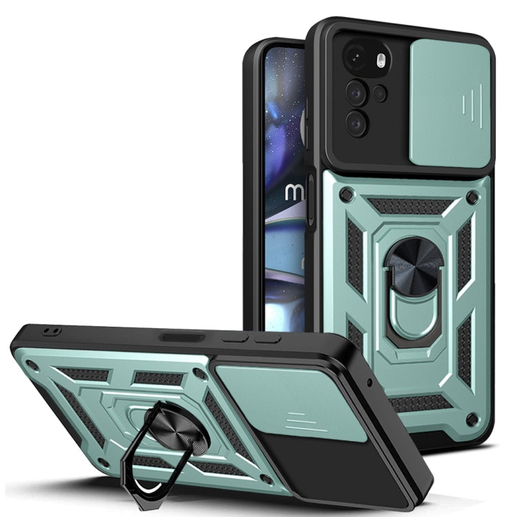 Sliding Camera Cover TPU+PC Phone Case, For Motorola Moto G22