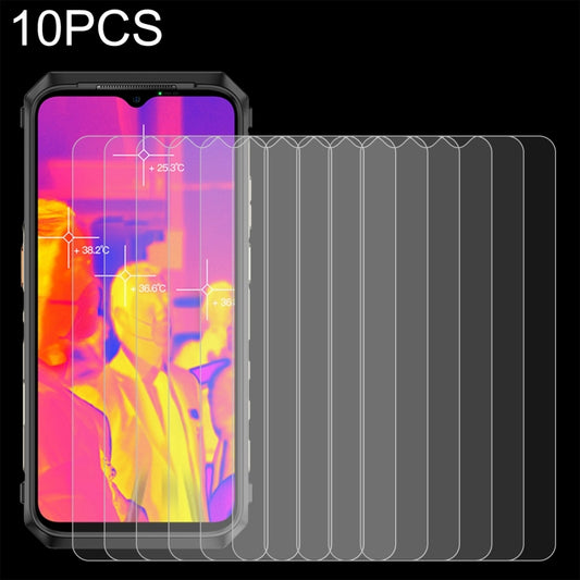 Tempered glass screen protector set (10 pcs) with 2.5D rounded edges for phone screen