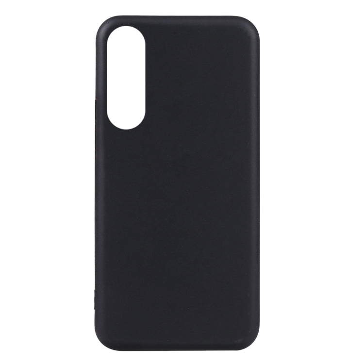TPU phone case for OPPO A17k, black back with camera and port cutouts