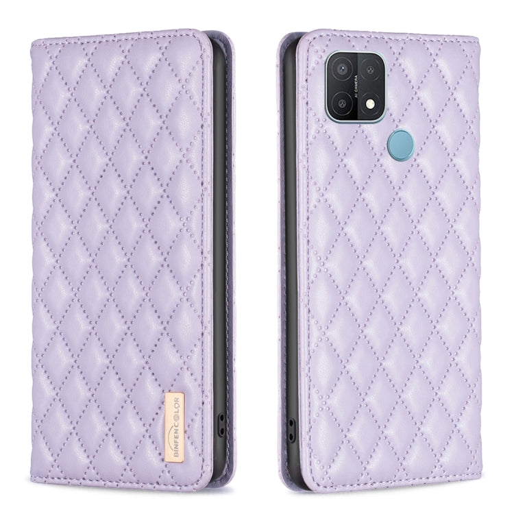 Diamond Lattice Magnetic Leather Flip Phone Case, For OPPO A7, For OPPO A15, For OPPO A16s / A16 / A54s / A55 5G / A54 4G, For OPPO A57 4G, For OPPO A74 4G / F19 4G, For OPPO A74 5G / A93 5G / A54 5G, For OPPO A76 4G / A36 4G / K10 4G / Realme 9i      ...