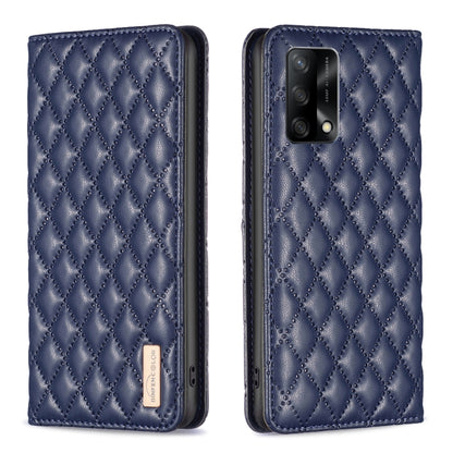 Diamond Lattice Magnetic Leather Flip Phone Case, For OPPO A7, For OPPO A15, For OPPO A16s / A16 / A54s / A55 5G / A54 4G, For OPPO A57 4G, For OPPO A74 4G / F19 4G, For OPPO A74 5G / A93 5G / A54 5G, For OPPO A76 4G / A36 4G / K10 4G / Realme 9i      ...