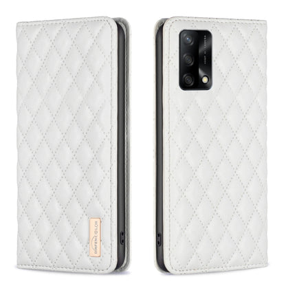 Diamond Lattice Magnetic Leather Flip Phone Case, For OPPO A7, For OPPO A15, For OPPO A16s / A16 / A54s / A55 5G / A54 4G, For OPPO A57 4G, For OPPO A74 4G / F19 4G, For OPPO A74 5G / A93 5G / A54 5G, For OPPO A76 4G / A36 4G / K10 4G / Realme 9i      ...