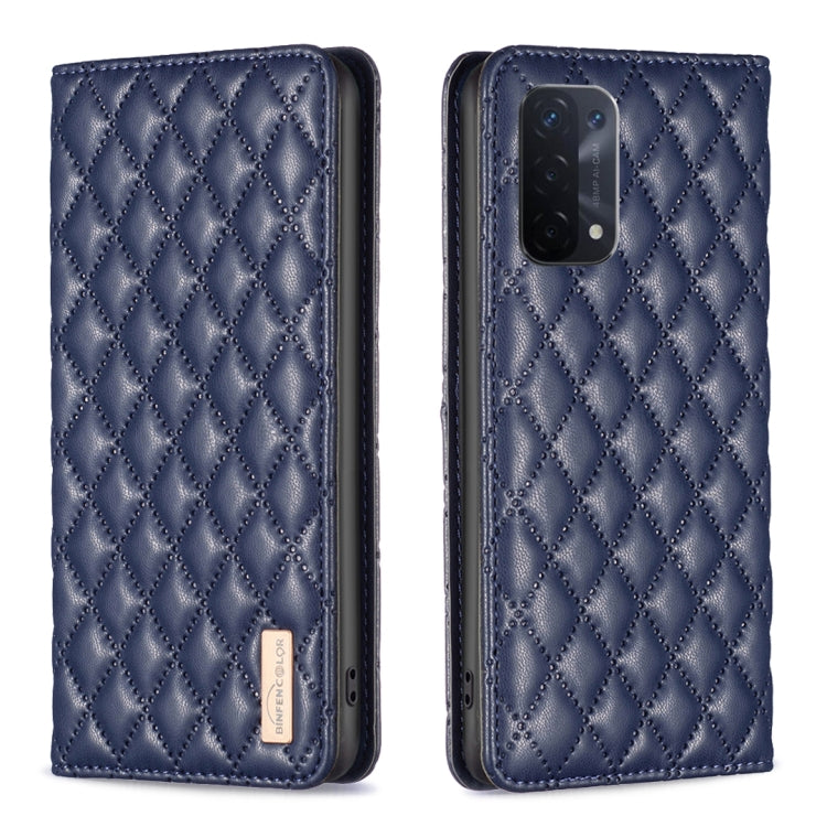 Diamond Lattice Magnetic Leather Flip Phone Case, For OPPO A7, For OPPO A15, For OPPO A16s / A16 / A54s / A55 5G / A54 4G, For OPPO A57 4G, For OPPO A74 4G / F19 4G, For OPPO A74 5G / A93 5G / A54 5G, For OPPO A76 4G / A36 4G / K10 4G / Realme 9i      ...