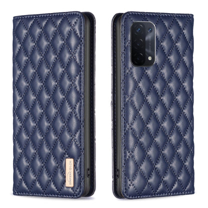 Diamond Lattice Magnetic Leather Flip Phone Case, For OPPO A7, For OPPO A15, For OPPO A16s / A16 / A54s / A55 5G / A54 4G, For OPPO A57 4G, For OPPO A74 4G / F19 4G, For OPPO A74 5G / A93 5G / A54 5G, For OPPO A76 4G / A36 4G / K10 4G / Realme 9i      ...