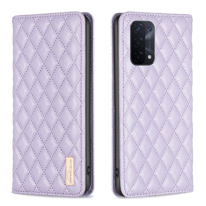 Diamond Lattice Magnetic Leather Flip Phone Case, For OPPO A7, For OPPO A15, For OPPO A16s / A16 / A54s / A55 5G / A54 4G, For OPPO A57 4G, For OPPO A74 4G / F19 4G, For OPPO A74 5G / A93 5G / A54 5G, For OPPO A76 4G / A36 4G / K10 4G / Realme 9i      ...