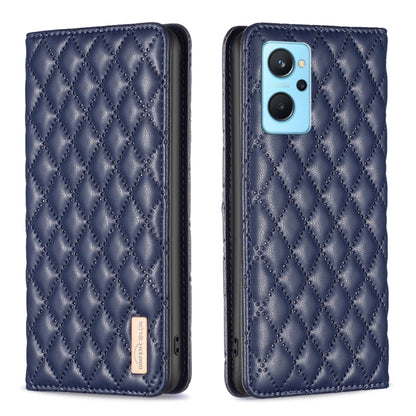 Diamond Lattice Magnetic Leather Flip Phone Case, For OPPO A7, For OPPO A15, For OPPO A16s / A16 / A54s / A55 5G / A54 4G, For OPPO A57 4G, For OPPO A74 4G / F19 4G, For OPPO A74 5G / A93 5G / A54 5G, For OPPO A76 4G / A36 4G / K10 4G / Realme 9i      ...
