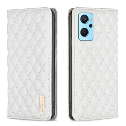 Diamond Lattice Magnetic Leather Flip Phone Case, For OPPO A7, For OPPO A15, For OPPO A16s / A16 / A54s / A55 5G / A54 4G, For OPPO A57 4G, For OPPO A74 4G / F19 4G, For OPPO A74 5G / A93 5G / A54 5G, For OPPO A76 4G / A36 4G / K10 4G / Realme 9i      ...