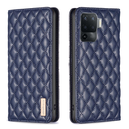 Diamond Lattice Magnetic Leather Flip Phone Case, For OPPO A7, For OPPO A15, For OPPO A16s / A16 / A54s / A55 5G / A54 4G, For OPPO A57 4G, For OPPO A74 4G / F19 4G, For OPPO A74 5G / A93 5G / A54 5G, For OPPO A76 4G / A36 4G / K10 4G / Realme 9i      ...