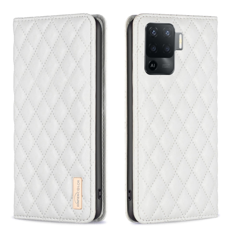 Diamond Lattice Magnetic Leather Flip Phone Case, For OPPO A7, For OPPO A15, For OPPO A16s / A16 / A54s / A55 5G / A54 4G, For OPPO A57 4G, For OPPO A74 4G / F19 4G, For OPPO A74 5G / A93 5G / A54 5G, For OPPO A76 4G / A36 4G / K10 4G / Realme 9i      ...
