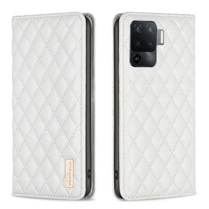 Diamond Lattice Magnetic Leather Flip Phone Case, For OPPO A7, For OPPO A15, For OPPO A16s / A16 / A54s / A55 5G / A54 4G, For OPPO A57 4G, For OPPO A74 4G / F19 4G, For OPPO A74 5G / A93 5G / A54 5G, For OPPO A76 4G / A36 4G / K10 4G / Realme 9i      ...