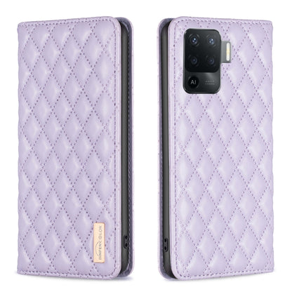 Diamond Lattice Magnetic Leather Flip Phone Case, For OPPO A7, For OPPO A15, For OPPO A16s / A16 / A54s / A55 5G / A54 4G, For OPPO A57 4G, For OPPO A74 4G / F19 4G, For OPPO A74 5G / A93 5G / A54 5G, For OPPO A76 4G / A36 4G / K10 4G / Realme 9i      ...