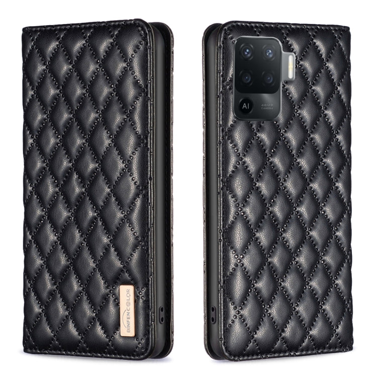 Diamond Lattice Magnetic Leather Flip Phone Case, For OPPO A7, For OPPO A15, For OPPO A16s / A16 / A54s / A55 5G / A54 4G, For OPPO A57 4G, For OPPO A74 4G / F19 4G, For OPPO A74 5G / A93 5G / A54 5G, For OPPO A76 4G / A36 4G / K10 4G / Realme 9i      ...