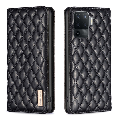 Diamond Lattice Magnetic Leather Flip Phone Case, For OPPO A7, For OPPO A15, For OPPO A16s / A16 / A54s / A55 5G / A54 4G, For OPPO A57 4G, For OPPO A74 4G / F19 4G, For OPPO A74 5G / A93 5G / A54 5G, For OPPO A76 4G / A36 4G / K10 4G / Realme 9i      ...