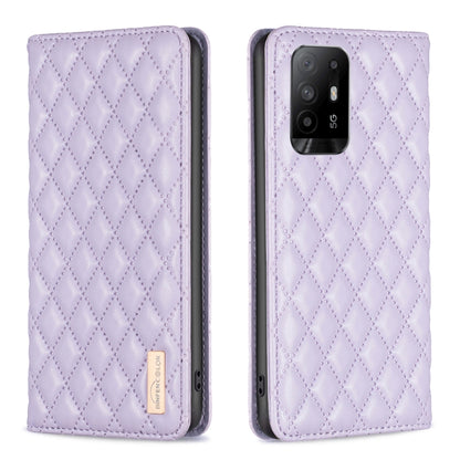 Diamond Lattice Magnetic Leather Flip Phone Case, For OPPO A7, For OPPO A15, For OPPO A16s / A16 / A54s / A55 5G / A54 4G, For OPPO A57 4G, For OPPO A74 4G / F19 4G, For OPPO A74 5G / A93 5G / A54 5G, For OPPO A76 4G / A36 4G / K10 4G / Realme 9i      ...