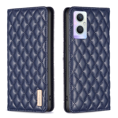 Diamond Lattice Magnetic Leather Flip Phone Case, For OPPO A7, For OPPO A15, For OPPO A16s / A16 / A54s / A55 5G / A54 4G, For OPPO A57 4G, For OPPO A74 4G / F19 4G, For OPPO A74 5G / A93 5G / A54 5G, For OPPO A76 4G / A36 4G / K10 4G / Realme 9i      ...