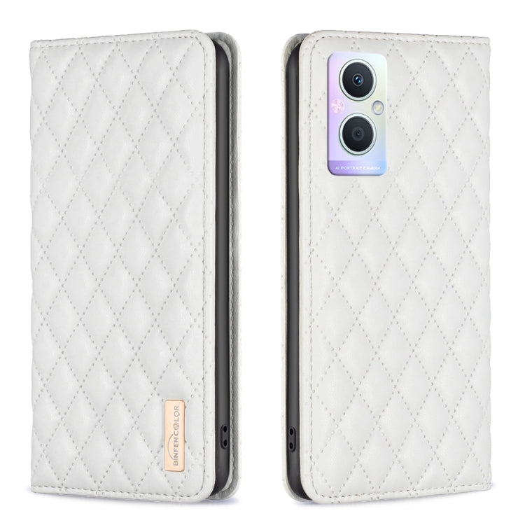 Diamond Lattice Magnetic Leather Flip Phone Case, For OPPO A7, For OPPO A15, For OPPO A16s / A16 / A54s / A55 5G / A54 4G, For OPPO A57 4G, For OPPO A74 4G / F19 4G, For OPPO A74 5G / A93 5G / A54 5G, For OPPO A76 4G / A36 4G / K10 4G / Realme 9i      ...