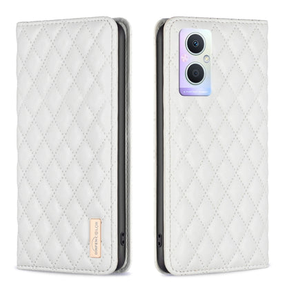 Diamond Lattice Magnetic Leather Flip Phone Case, For OPPO A7, For OPPO A15, For OPPO A16s / A16 / A54s / A55 5G / A54 4G, For OPPO A57 4G, For OPPO A74 4G / F19 4G, For OPPO A74 5G / A93 5G / A54 5G, For OPPO A76 4G / A36 4G / K10 4G / Realme 9i      ...