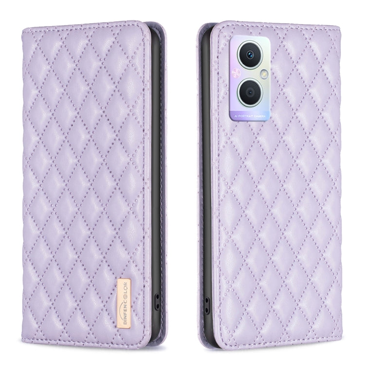 Diamond Lattice Magnetic Leather Flip Phone Case, For OPPO A7, For OPPO A15, For OPPO A16s / A16 / A54s / A55 5G / A54 4G, For OPPO A57 4G, For OPPO A74 4G / F19 4G, For OPPO A74 5G / A93 5G / A54 5G, For OPPO A76 4G / A36 4G / K10 4G / Realme 9i      ...
