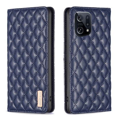 Diamond Lattice Magnetic Leather Flip Phone Case, For OPPO A7, For OPPO A15, For OPPO A16s / A16 / A54s / A55 5G / A54 4G, For OPPO A57 4G, For OPPO A74 4G / F19 4G, For OPPO A74 5G / A93 5G / A54 5G, For OPPO A76 4G / A36 4G / K10 4G / Realme 9i      ...