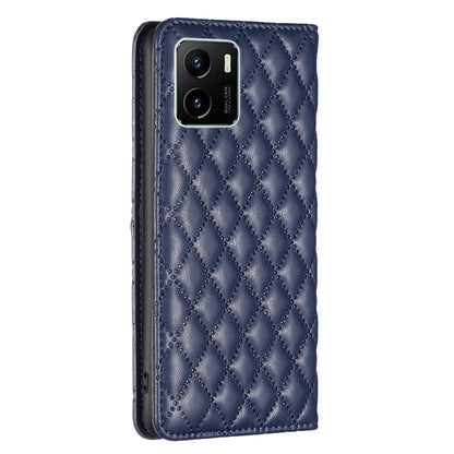 Diamond Lattice Magnetic Leather Flip Phone Case, For vivo Y15s, For vivo Y20, For vivo Y21s / Y21 / Y33s, For vivo Y35 4G / Y22s, For vivo Y51 2020 / Y51a / Y51s