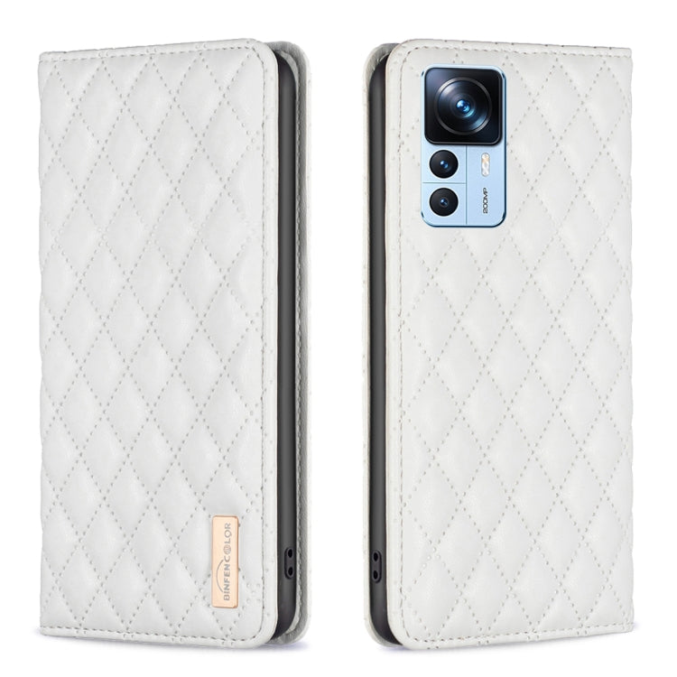 Diamond Lattice Magnetic Leather Flip Phone Case, For Xiaomi 11T / 11T Pro, For Xiaomi 12 Lite, For Xiaomi 12 Pro, For Xiaomi 12T / 12T Pro / Redmi K50 Ultra, For Xiaomi 12, For Xiaomi Poco M3, For Xiaomi Poco M3 Pro, For Xiaomi Poco X3 / X3 NFC