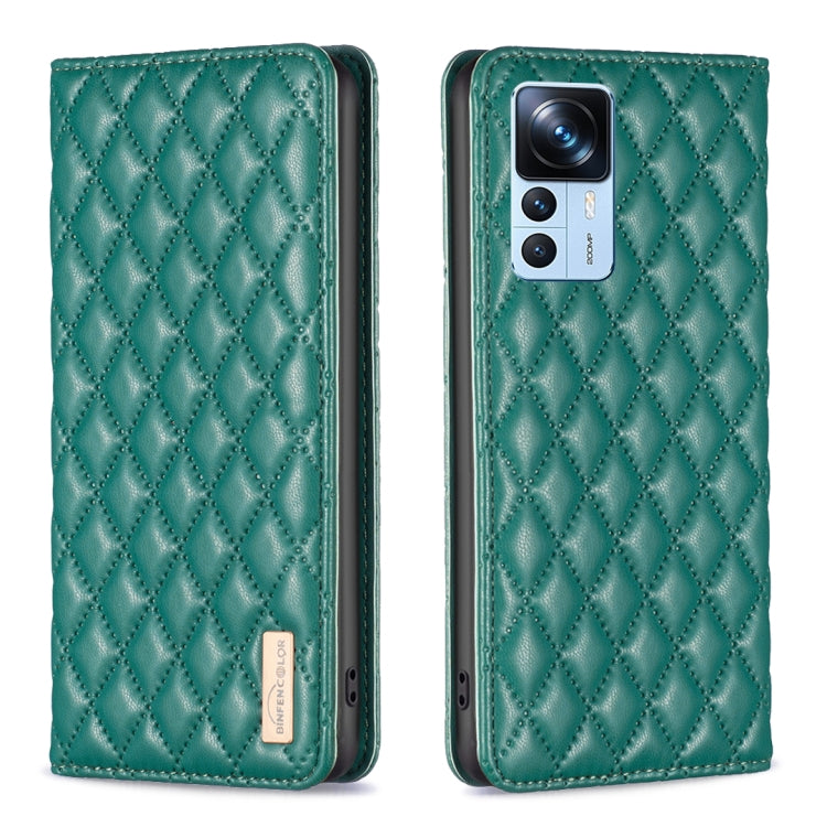 Diamond Lattice Magnetic Leather Flip Phone Case, For Xiaomi 11T / 11T Pro, For Xiaomi 12 Lite, For Xiaomi 12 Pro, For Xiaomi 12T / 12T Pro / Redmi K50 Ultra, For Xiaomi 12, For Xiaomi Poco M3, For Xiaomi Poco M3 Pro, For Xiaomi Poco X3 / X3 NFC