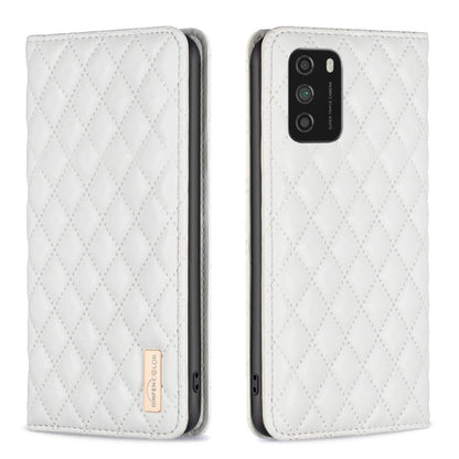 Diamond Lattice Magnetic Leather Flip Phone Case, For Xiaomi 11T / 11T Pro, For Xiaomi 12 Lite, For Xiaomi 12 Pro, For Xiaomi 12T / 12T Pro / Redmi K50 Ultra, For Xiaomi 12, For Xiaomi Poco M3, For Xiaomi Poco M3 Pro, For Xiaomi Poco X3 / X3 NFC