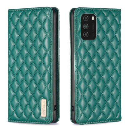 Diamond Lattice Magnetic Leather Flip Phone Case, For Xiaomi 11T / 11T Pro, For Xiaomi 12 Lite, For Xiaomi 12 Pro, For Xiaomi 12T / 12T Pro / Redmi K50 Ultra, For Xiaomi 12, For Xiaomi Poco M3, For Xiaomi Poco M3 Pro, For Xiaomi Poco X3 / X3 NFC