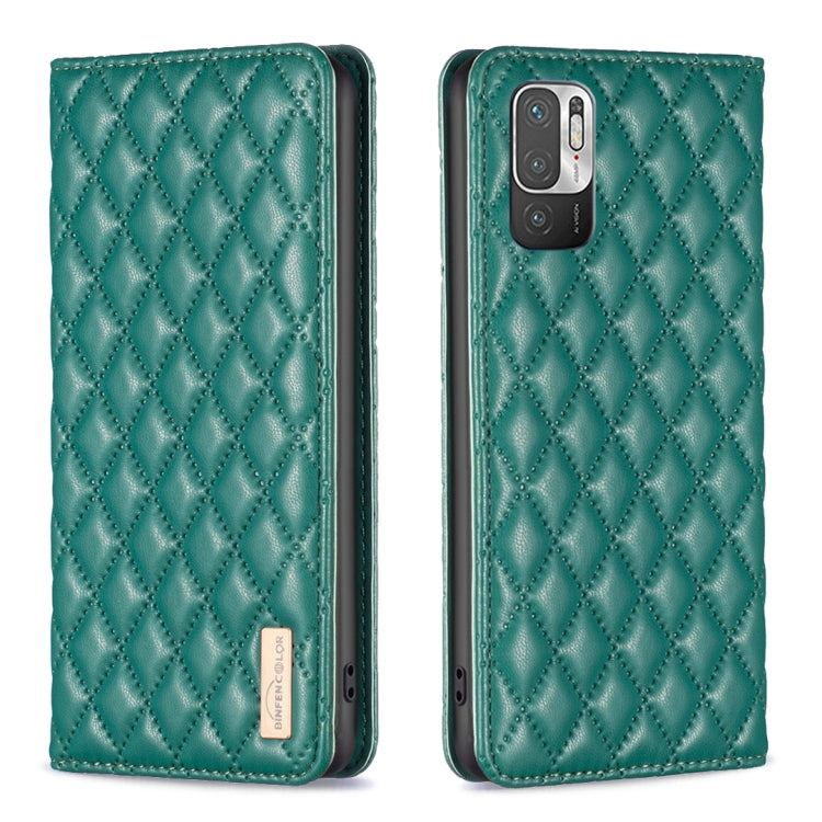 Diamond Lattice Magnetic Leather Flip Phone Case, For Xiaomi 11T / 11T Pro, For Xiaomi 12 Lite, For Xiaomi 12 Pro, For Xiaomi 12T / 12T Pro / Redmi K50 Ultra, For Xiaomi 12, For Xiaomi Poco M3, For Xiaomi Poco M3 Pro, For Xiaomi Poco X3 / X3 NFC