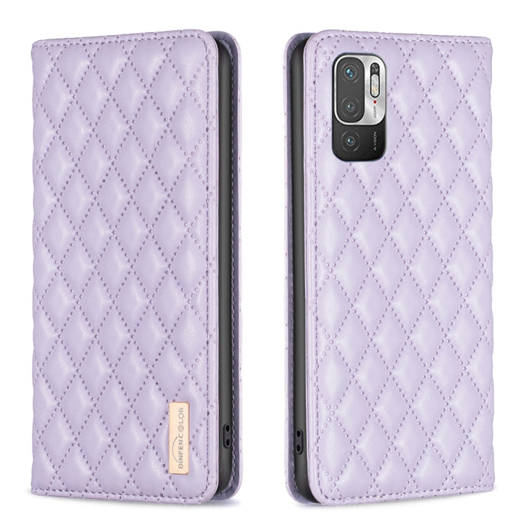 Diamond Lattice Magnetic Leather Flip Phone Case, For Xiaomi 11T / 11T Pro, For Xiaomi 12 Lite, For Xiaomi 12 Pro, For Xiaomi 12T / 12T Pro / Redmi K50 Ultra, For Xiaomi 12, For Xiaomi Poco M3, For Xiaomi Poco M3 Pro, For Xiaomi Poco X3 / X3 NFC