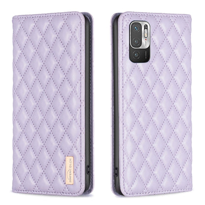 Diamond Lattice Magnetic Leather Flip Phone Case, For Xiaomi 11T / 11T Pro, For Xiaomi 12 Lite, For Xiaomi 12 Pro, For Xiaomi 12T / 12T Pro / Redmi K50 Ultra, For Xiaomi 12, For Xiaomi Poco M3, For Xiaomi Poco M3 Pro, For Xiaomi Poco X3 / X3 NFC