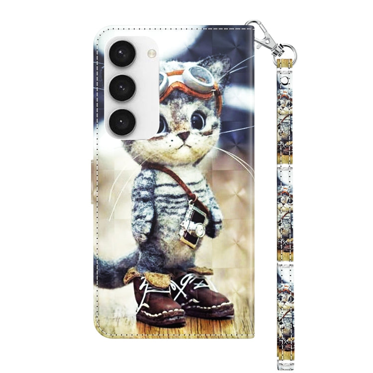 3D Painted Leather Phone Case, For Samsung Galaxy S23 5G, For Samsung Galaxy S23+ 5G, For Samsung Galaxy S23 Ultra, For Samsung Galaxy A14 5G, For Samsung Galaxy A23e, For Samsung Galaxy A04, For Samsung Galaxy A04s, For Xiaomi Redmi A1 2022           ...