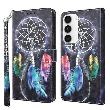 3D Painted Leather Phone Case, For Samsung Galaxy S23 5G, For Samsung Galaxy S23+ 5G, For Samsung Galaxy S23 Ultra, For Samsung Galaxy A14 5G, For Samsung Galaxy A23e, For Samsung Galaxy A04, For Samsung Galaxy A04s, For Xiaomi Redmi A1 2022           ...