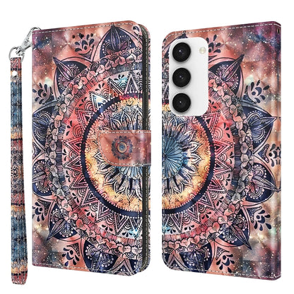 3D Painted Leather Phone Case, For Samsung Galaxy S23 5G, For Samsung Galaxy S23+ 5G, For Samsung Galaxy S23 Ultra, For Samsung Galaxy A14 5G, For Samsung Galaxy A23e, For Samsung Galaxy A04, For Samsung Galaxy A04s, For Xiaomi Redmi A1 2022           ...