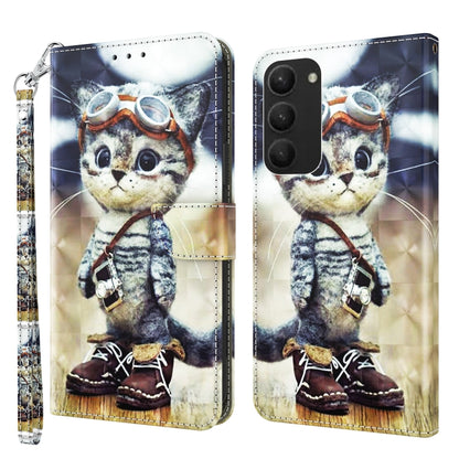 3D Painted Leather Phone Case, For Samsung Galaxy S23 5G, For Samsung Galaxy S23+ 5G, For Samsung Galaxy S23 Ultra, For Samsung Galaxy A14 5G, For Samsung Galaxy A23e, For Samsung Galaxy A04, For Samsung Galaxy A04s, For Xiaomi Redmi A1 2022           ...