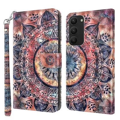 3D Painted Leather Phone Case, For Samsung Galaxy S23 5G, For Samsung Galaxy S23+ 5G, For Samsung Galaxy S23 Ultra, For Samsung Galaxy A14 5G, For Samsung Galaxy A23e, For Samsung Galaxy A04, For Samsung Galaxy A04s, For Xiaomi Redmi A1 2022           ...