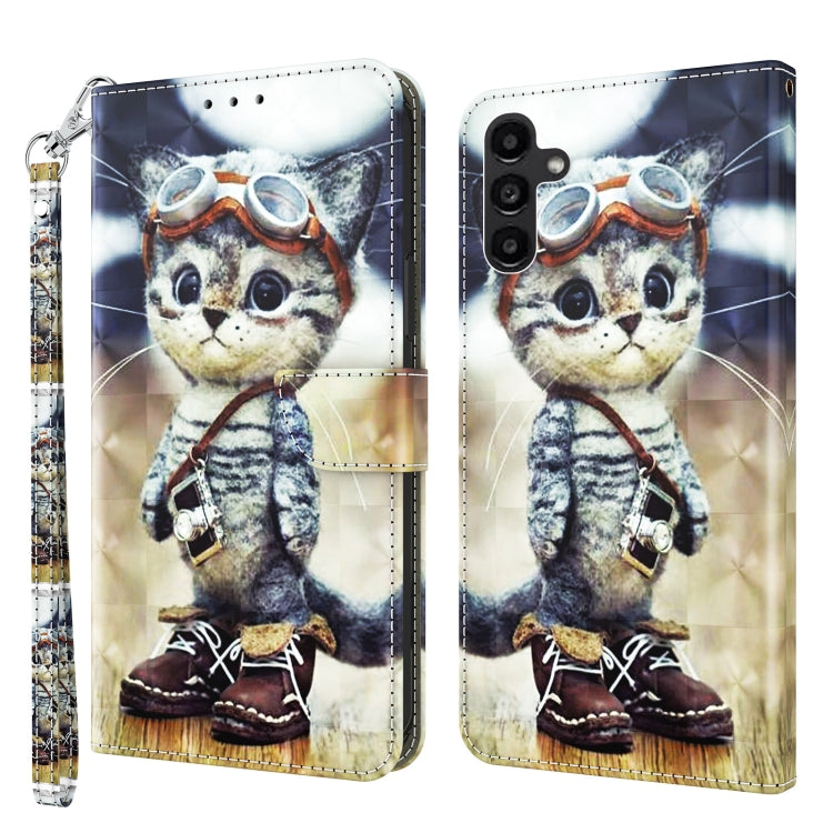 3D Painted Leather Phone Case, For Samsung Galaxy S23 5G, For Samsung Galaxy S23+ 5G, For Samsung Galaxy S23 Ultra, For Samsung Galaxy A14 5G, For Samsung Galaxy A23e, For Samsung Galaxy A04, For Samsung Galaxy A04s, For Xiaomi Redmi A1 2022           ...