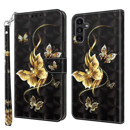 3D Painted Leather Phone Case, For Samsung Galaxy S23 5G, For Samsung Galaxy S23+ 5G, For Samsung Galaxy S23 Ultra, For Samsung Galaxy A14 5G, For Samsung Galaxy A23e, For Samsung Galaxy A04, For Samsung Galaxy A04s, For Xiaomi Redmi A1 2022           ...