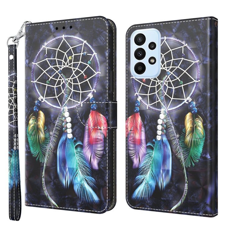 3D Painted Leather Phone Case, For Samsung Galaxy S23 5G, For Samsung Galaxy S23+ 5G, For Samsung Galaxy S23 Ultra, For Samsung Galaxy A14 5G, For Samsung Galaxy A23e, For Samsung Galaxy A04, For Samsung Galaxy A04s, For Xiaomi Redmi A1 2022           ...