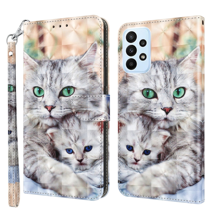 3D Painted Leather Phone Case, For Samsung Galaxy S23 5G, For Samsung Galaxy S23+ 5G, For Samsung Galaxy S23 Ultra, For Samsung Galaxy A14 5G, For Samsung Galaxy A23e, For Samsung Galaxy A04, For Samsung Galaxy A04s, For Xiaomi Redmi A1 2022           ...